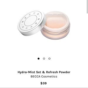 becca set and refresh powder